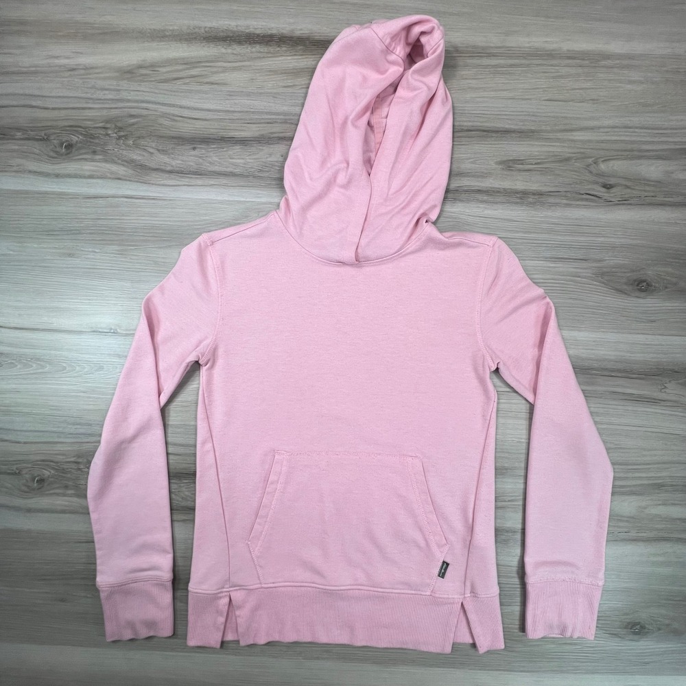 Eddie Bauer Pink Hoodie Sweatshirt Girls M 10/12 Kids Cotton Blend